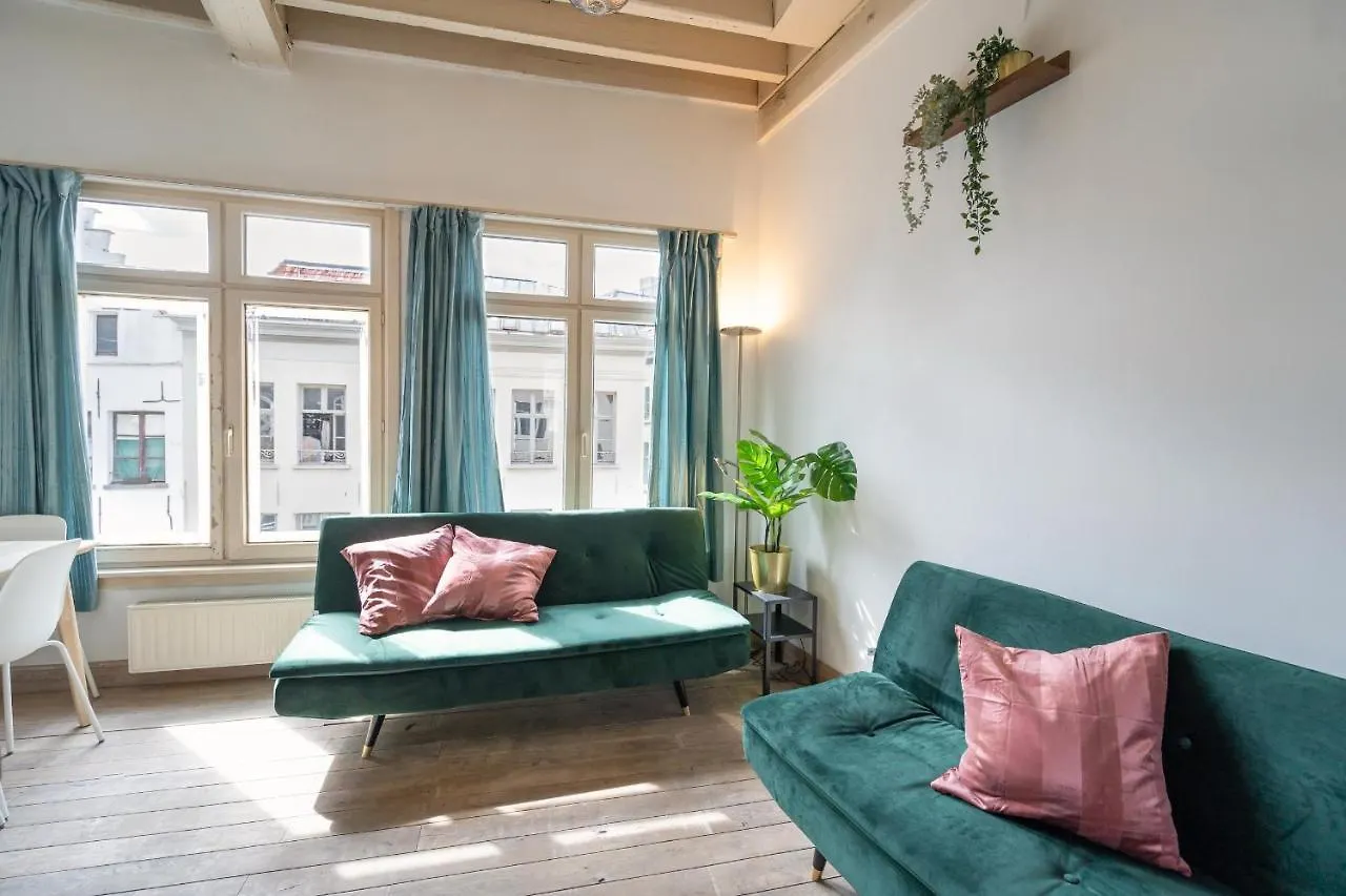 Tempel Triplex & Duplex At Historic Heart Of Antwerp Apartment